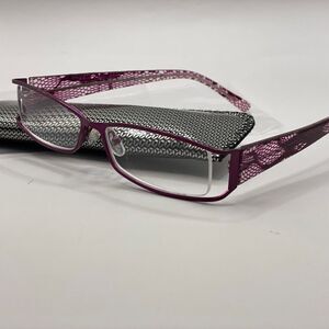 0015 Reading Glasses 2.0 Magnavision Lacy Print Readers New